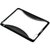 道瑞（x-doria）时尚双色双料iPad2超薄保护壳（透明＋黑）适用于ipad2第2张高清大图
