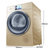 卡萨帝（Casarte）9kg/公斤 CB N9G1U1（LCD彩屏变频滚筒干衣机全自动 热泵烘干机带空气洗 除菌除螨第5张高清大图