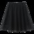 韩都衣舍2017韩版女装夏装新款纯色宽松性感网纱短裙半身裙LU6151(黑色 S)第4张高清大图