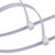 苏识 4*100mm宽3.6mm塑料尼龙阻燃环保扎线带（计价单位：500条/包）颜色：白色(白色 默认)第2张高清大图