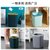 卫生间带压圈垃圾桶厕所分类卫生桶创意北欧客厅厨房方形家用纸篓(粉色10L)第4张高清大图