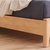 A家 日式纯实木床北欧原木床1.2米1.5米1.8米简约现代床实木主卧次卧双人床(单床+床头柜*2 1.8米)第5张高清大图