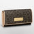 Calvin Klein/CK Jordan系列 女士长款钱包手拿包 36023103(棕色)第2张高清大图