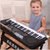 俏娃宝贝电子琴多功能宝宝中文儿童61键电子琴教学琴玩具钢琴第4张高清大图