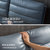 沙皮宝 北欧真皮床现代简约床主卧1.8米大气婚床储物床实木软包床(纳帕皮床+3011#5D独立弹簧床垫)第4张高清大图
