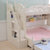 浪漫星 韩式儿童床上下床男女孩儿童高低床双层床子母床上下铺 A08#(上下床 1500*1900)第4张高清大图
