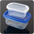 塑料食品蛋糕饼干点心包装盒A878曲奇糕点水果一次性盒子饭盒lq0062（三个装）(粉色 208ml)第4张高清大图