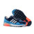 adidas阿迪达斯板鞋男鞋新款运动鞋透气休闲跑步鞋F99283(深兰桔红 44)第2张高清大图