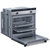 西门子(siemens) HB033JBS0W 66L 欧洲原装进口 嵌入式烤箱 3D热风 5种加热模第3张高清大图
