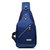 瑞士军刀单肩包书包 苹果iPad mini平板背包 男女休闲款运动斜挎包胸包(蓝色)第2张高清大图