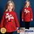 JELISPOON吉哩熊韩国童装冬季新款女童甜蜜蜜口袋套装(150 红色)第3张高清大图