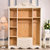 欧尔卡斯欧式衣柜 经典四门储物衣橱木质大容量收纳柜第3张高清大图