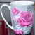 (国美自营)金禹瑞美（REMEC）粉色月光系列唐山骨瓷水杯茶杯第2张高清大图
