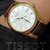 瑞士天梭TISSOT手表力洛克系列皮带机械男表T41.5.413.73(金色 皮带)第3张高清大图
