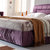 兰瑞蒂  软床布艺床简约现代 双人床储物 小户型布床可拆洗包安装(紫罗兰 （1.8*2.0）箱体床)第3张高清大图