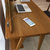 金屋藏娇 书桌 电脑桌 北欧简约风格实木书桌 实木电脑桌 带抽屉储物书桌 书房家具(颜色备注 1.2米单书桌--升级版)第3张高清大图