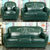TIMI天米 美式沙发 小沙发 休闲沙发 美式乡村沙发组合(墨绿色 单人沙发)第2张高清大图