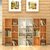 凡羽家居自由组合书柜格子柜 简约现代收纳储物柜简易木质书架(枫木色)第3张高清大图