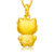 周大福珠宝Hello Kitty凯蒂猫黄金吊坠R12692 定价第5张高清大图