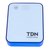 铁德能（TDN）T-104B移动电源（白镜面蓝边框）（10400mAh）第5张高清大图