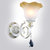 雷士照明NVC 双头壁灯 客厅餐厅壁灯卧室壁灯 时尚床头灯 EUB9010壁灯 不含光源(含2个LED3瓦黄光光源)第2张高清大图