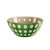 意大利guzzini 原装进口创意小吃碗家用水果碗甜品碗沙拉碗幻影波点碗 国美厨空间(绿色 中号)第2张高清大图