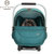 佰佳斯特 儿童汽车安全座椅 LB320 0-1岁（提篮） 婴儿儿童宝宝使用(绿色祖玛石)第2张高清大图