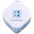 清风（kyfen）QF-L010C五位总控带USB双插孔无线转换器（蓝色）第6张高清大图