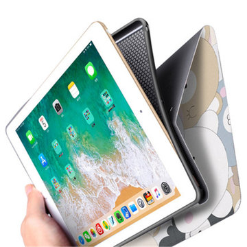 2019款ipadmini5保护套苹果平板电脑mini4保护壳7.9英寸卡通全包防摔智能休眠支架磁吸翻盖皮套送钢化膜(图1)