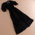 Mistletoe2017夏季新款韩版女装 修身吊带镂空两件套蕾丝连衣裙F6671(黑色 XL)第5张高清大图