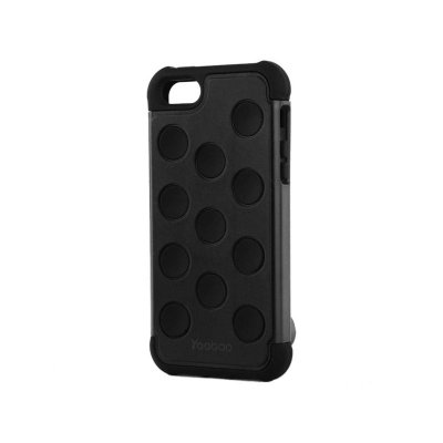羽博（Yoobao）iPhone5斑点系列三色套（黑色）