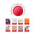 志高（Chigo）家用蒸汽熨斗烫衣服挂烫机挂式电熨斗熨烫机(红色)第2张高清大图