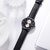 劳士顿（ROSDN）手表 男士腕表时尚休闲防水多功能手表3630(黑面黑皮 皮带)第5张高清大图