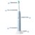 飞利浦(Philips)HX6803电动牙刷 净齿呵护型电动牙刷 充电式声波震动 浅蓝色第3张高清大图