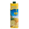 地中海塞浦路斯进口 果满乐乐（gomolo）多种口味可供选择大瓶装纯果汁饮料 1L*4瓶(菠萝汁)