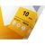 威码（VariMark）10XYK标签机专用色带（黄底黑字）（10mm）第9张高清大图