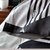 [WYHOME]五园家纺 优质长绒棉四件套 全棉贡缎60s  初见(黑白协奏 1.5米)第4张高清大图