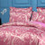 宜恋床上用品贡缎四件套床单被罩枕套LP(普罗旺斯-紫色LP 默认)第3张高清大图