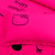 凯蒂猫公主风可爱儿童三件套1.2m纯棉单双人被套紫粉色学生宿舍卡通床单全棉1.8m床上hellokitty四件套床裙床上(美美猫-玫红 床裙款)第3张高清大图