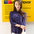 BRIOSO女式新款纯色七分袖雪纺棉衬衫 女夏季长袖雪纺衬衣(BXF009)第4张高清大图