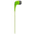 爱科技（AKG）Q350 立体声入耳式耳机 手机耳机 苹果三键线控手机通话耳机 绿色第4张高清大图