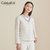 CaldiceKris（中国CK）CK-YR853 秋季轻薄短款立领羽绒服(燕麦 XL)第3张高清大图