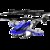 遥控飞机 无人直升机合金儿童玩具 飞机模型耐摔遥控充电动飞行器(红色 一个机身三个电池)第3张高清大图