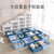 儿童收纳架抽屉式储物柜子玩具收纳架大容量置物架塑料卧室床头柜(芭比粉-2+3+4+5 默认版本)第3张高清大图