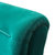 蜗牛懒人沙发北欧简约客厅卧室香蕉椅小户型网红单人阳台休闲躺椅(墨绿色 绒布款单沙发（可拆洗）)第4张高清大图