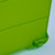 茶花 收纳箱 80L 加厚大号收纳箱 衣物整理箱 储物箱 百纳箱 滑轮箱归纳箱(绿色 80L)第3张高清大图