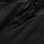 波梵森运动短裤男速干五分裤2021夏季冰丝训练跑步宽松休闲健身裤(黑色 3XL)第5张高清大图