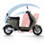 雅迪 两轮电动摩托车 欧博60V20Ah铅酸电池 两轮电动助力代步轻摩车 （KN）第4张高清大图