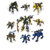 积木变形机器人高达模型男孩拼装玩具独角兽能天使圣兽武装圣兽狮王小颗粒礼物(6225)第3张高清大图