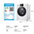 松下(Panasonic) 10KG 公斤变频节能大容量全自动家用洗烘一体滚筒洗衣机XQG100-ND10P(白色)第7张高清大图
